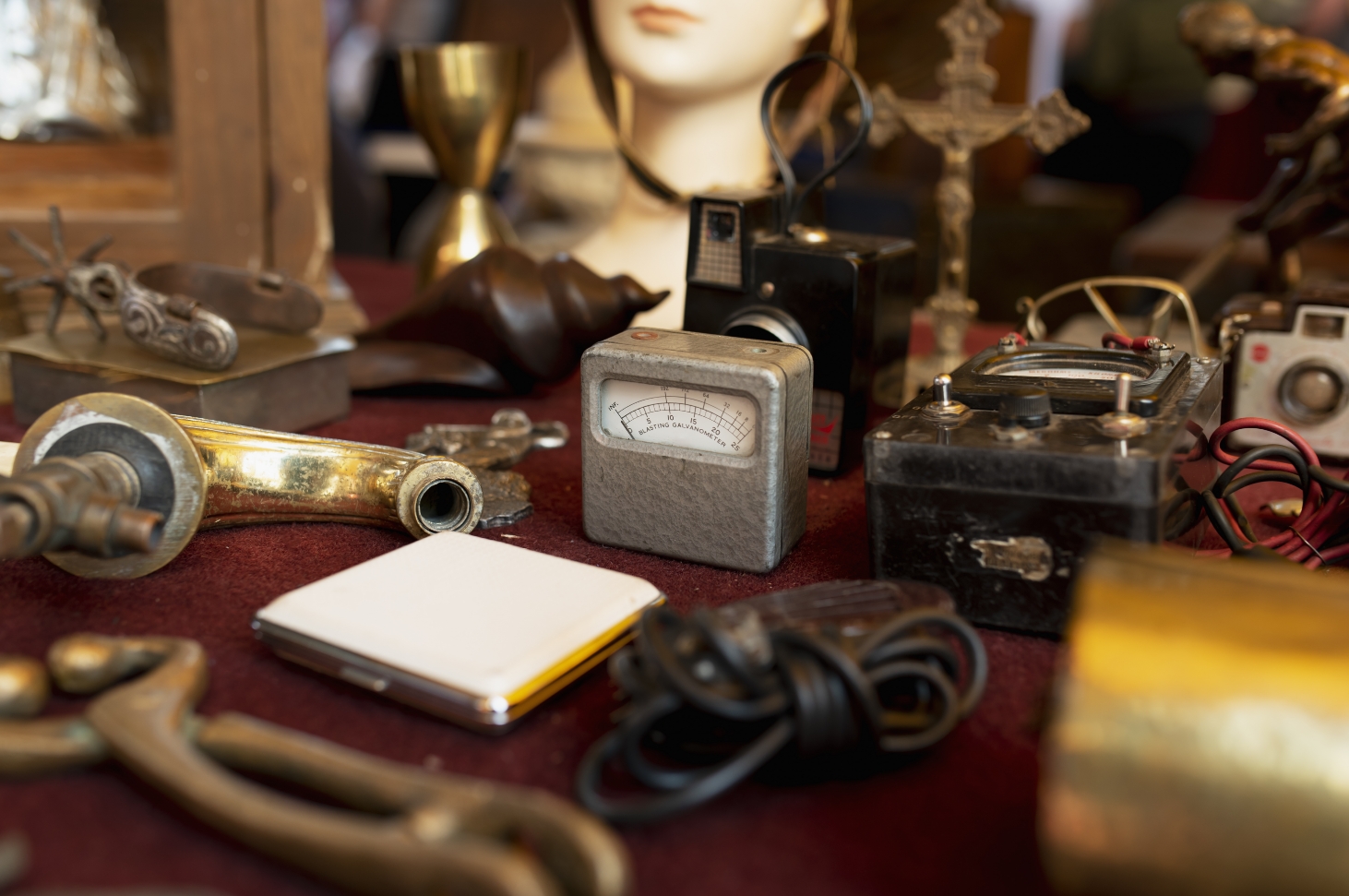 Antique Items Representing the History of Pawnshops
