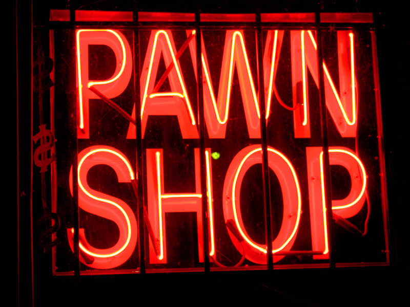 Neon Pawn Shop Sign – Ideal Jewelry and Loan