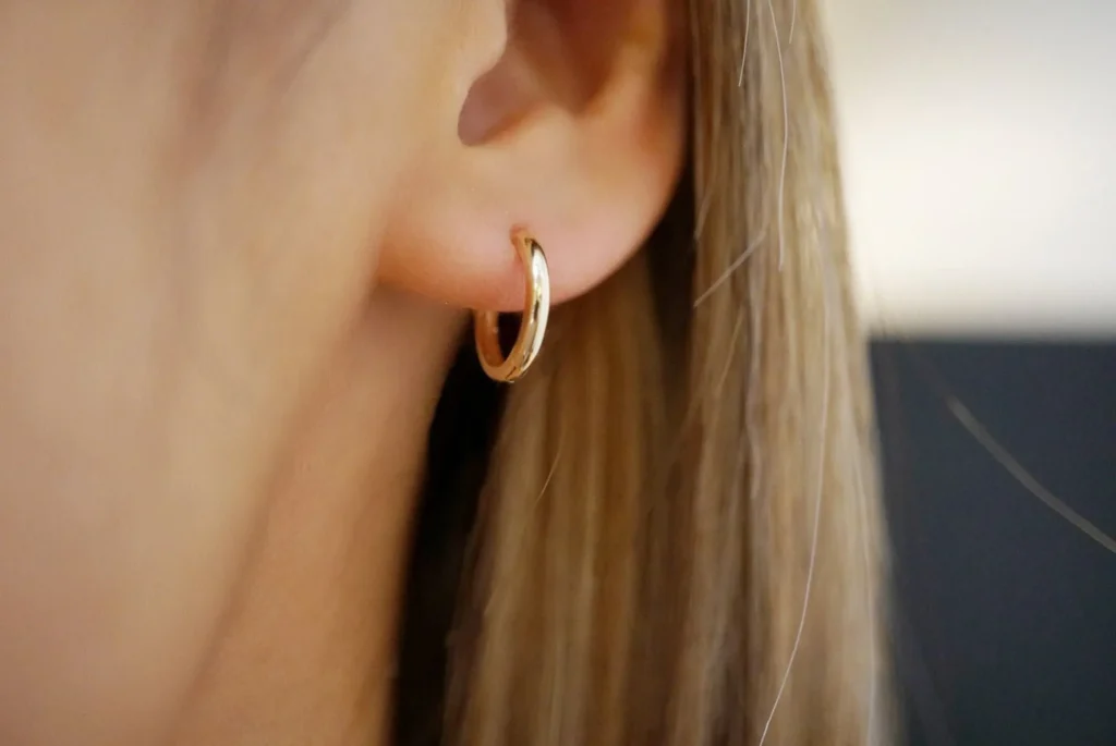 14 Karart Gold Huggie Earrings at Pawn Shop Brockton