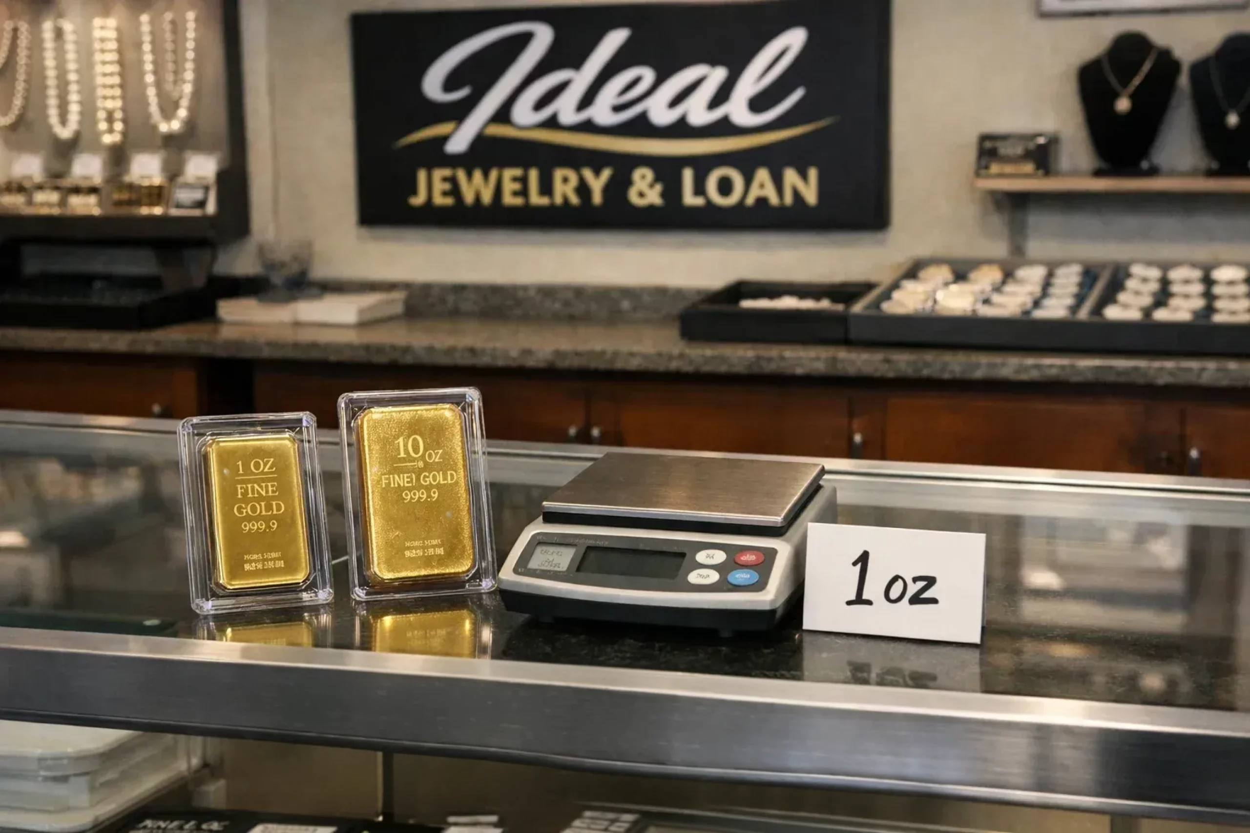 How Much Is a Gold Bar Worth Ideal Jewelry & Loan