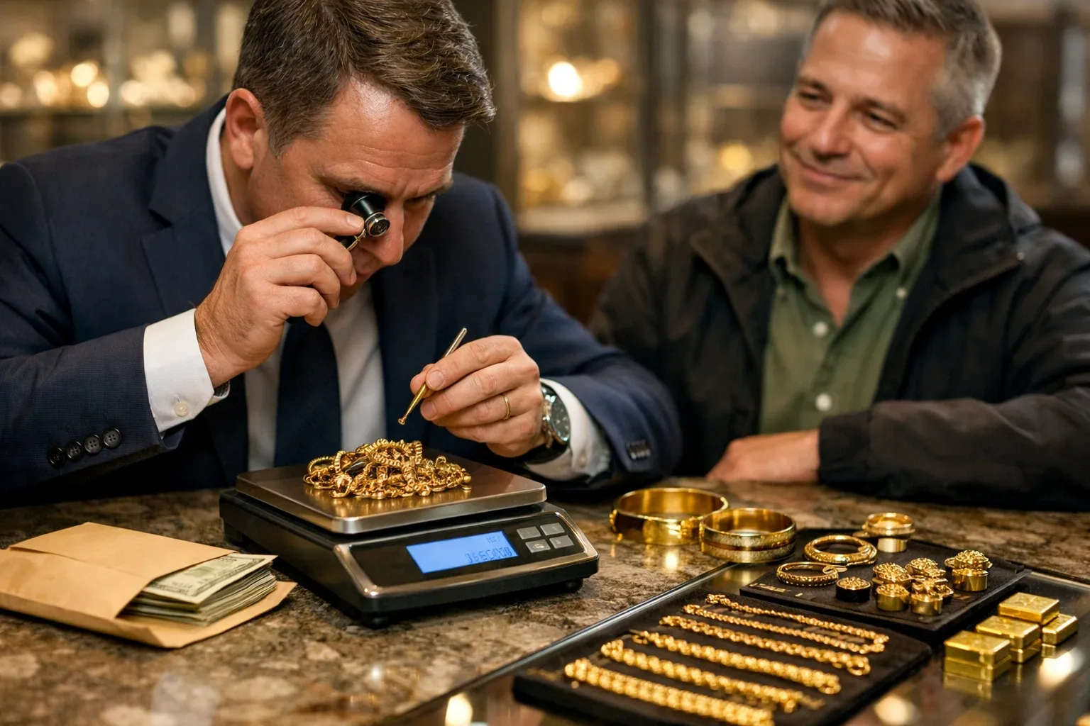 Sell Gold for Cash at Ideal Jewelry and Loan
