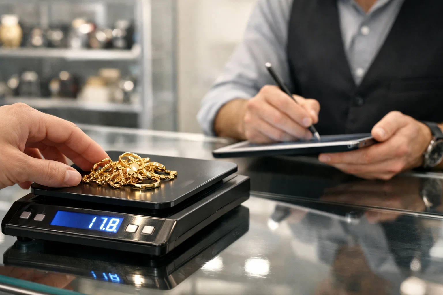 Pawn Shop Gold Prices for 10K Gold Per Gram Guide