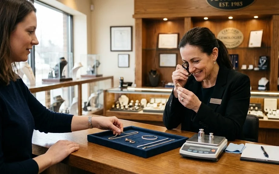 Sell Gold Jewelry for Cash at Ideal Jewelry and Loan Brockton MA