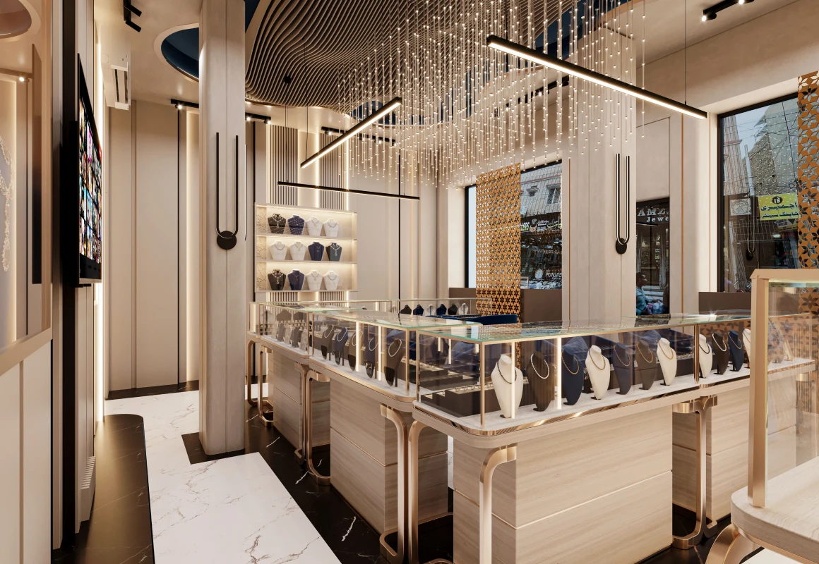 Brockton MA A jewelry store with a modern and elegant design