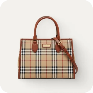 Brockton MA A high-quality image of a Burberry handbag