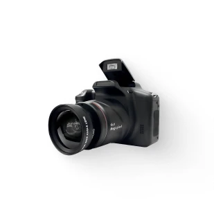 A camera is shown against a white background, with the city of Brockton MA and a pawn shop mentioned in the description