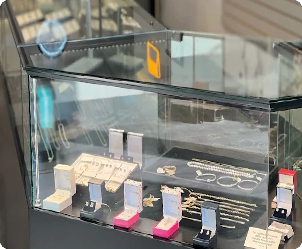 Brockton MA Jewelry display case